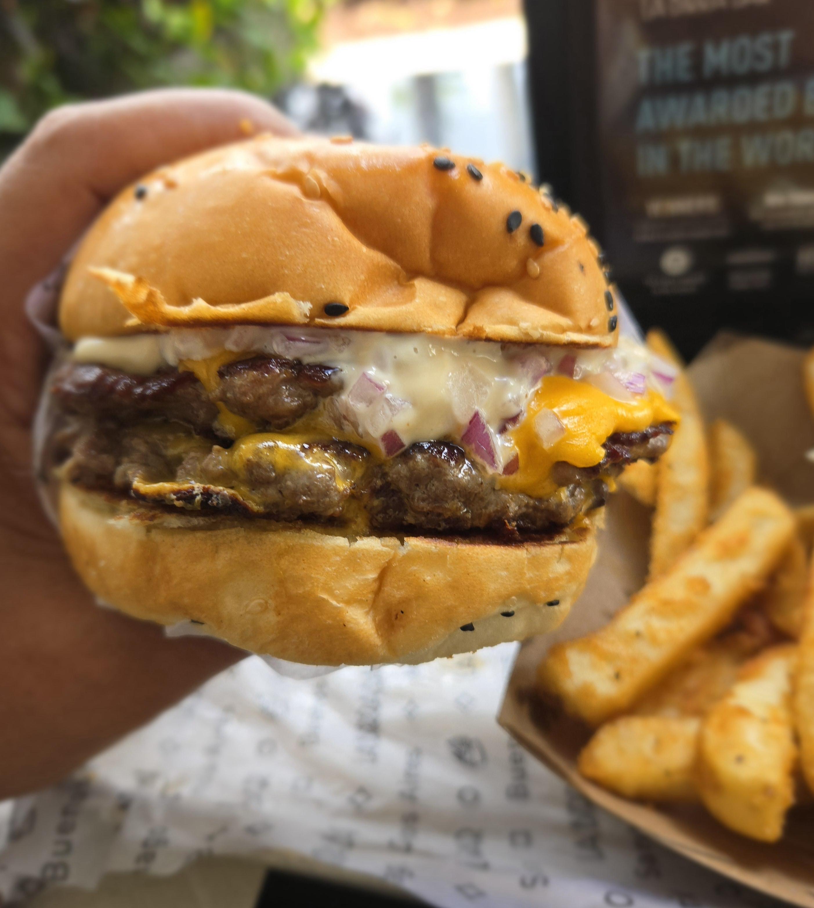 Golden Cheeseburger