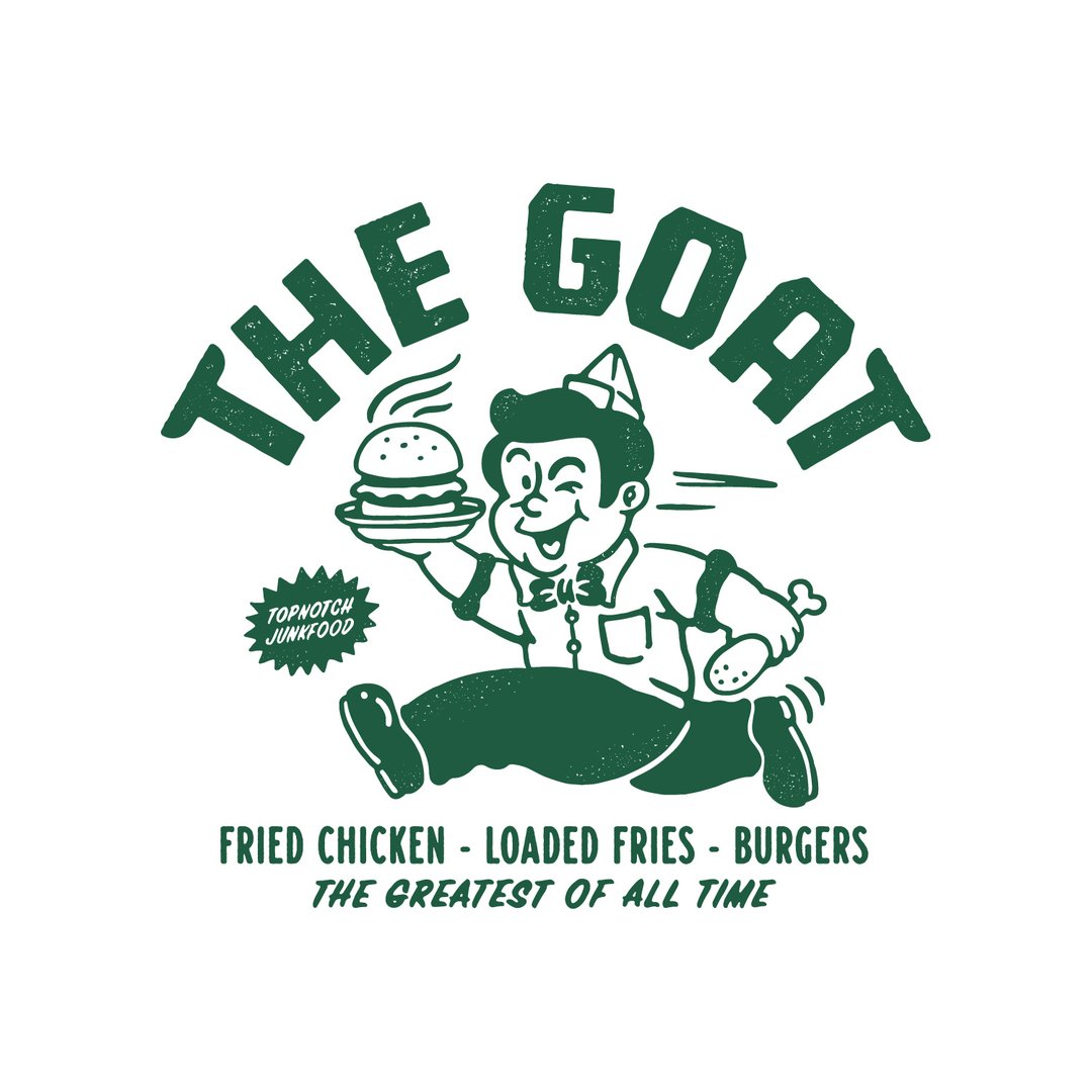 The GOAT logo