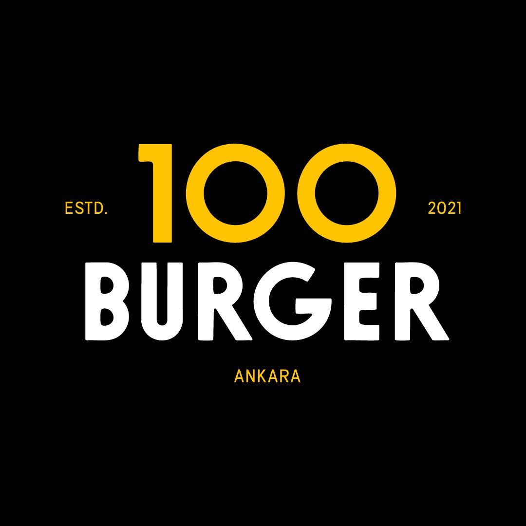 100 Burger logo